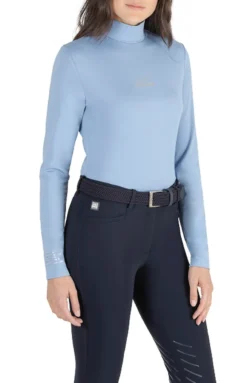 Equiline Collec Dames Second Skin Shirt Rain Washed