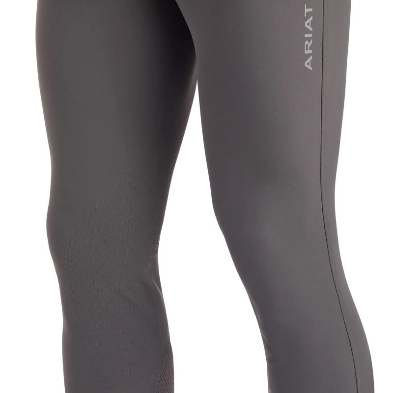 Ariat Tri Factor Heren Knie Grip Rijbroek Plum Grey - Afbeelding 5
