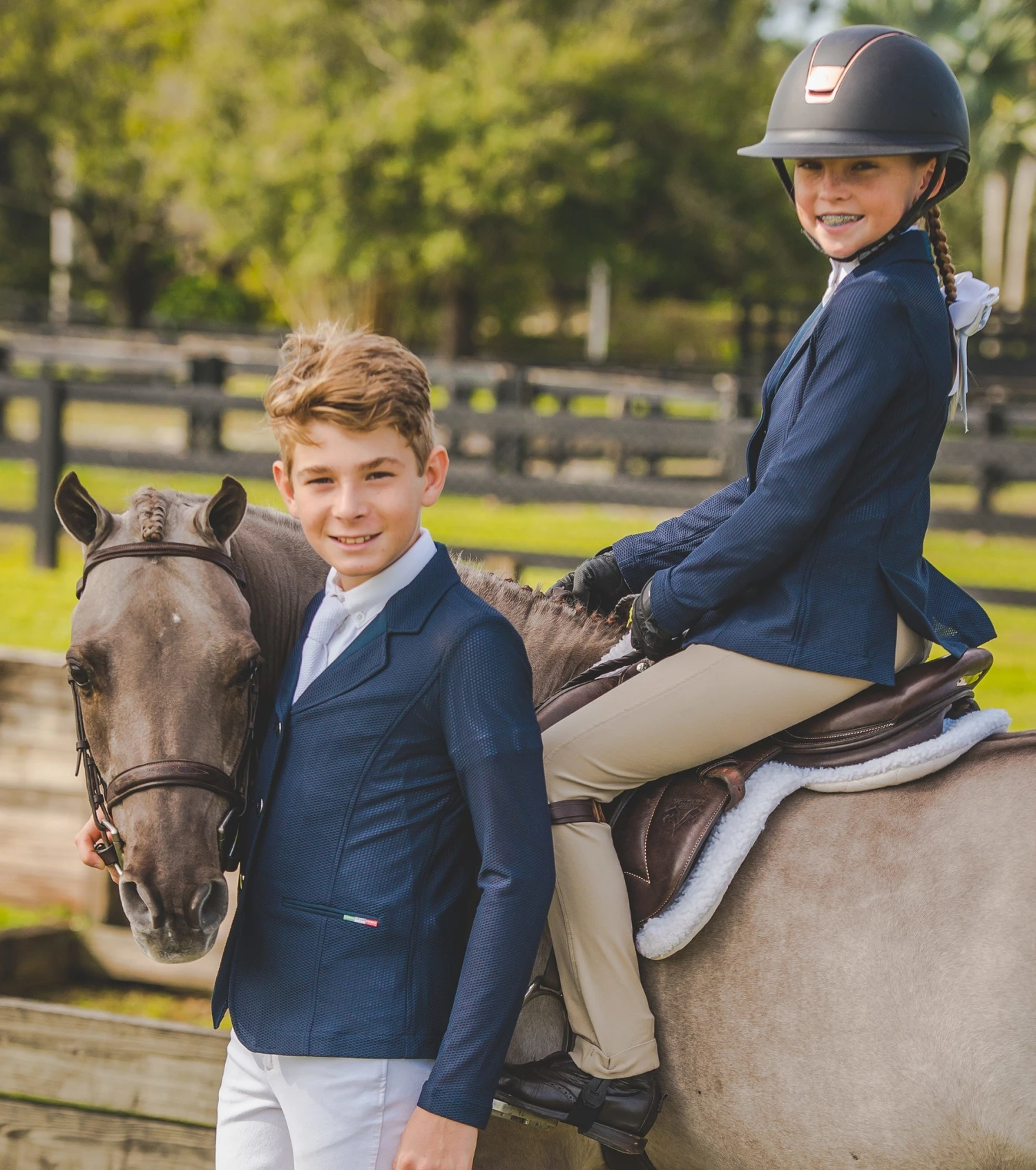 Alessandro Albanese AA Motion Lite Kinder Wedstrijdjasje Navy - Afbeelding 3