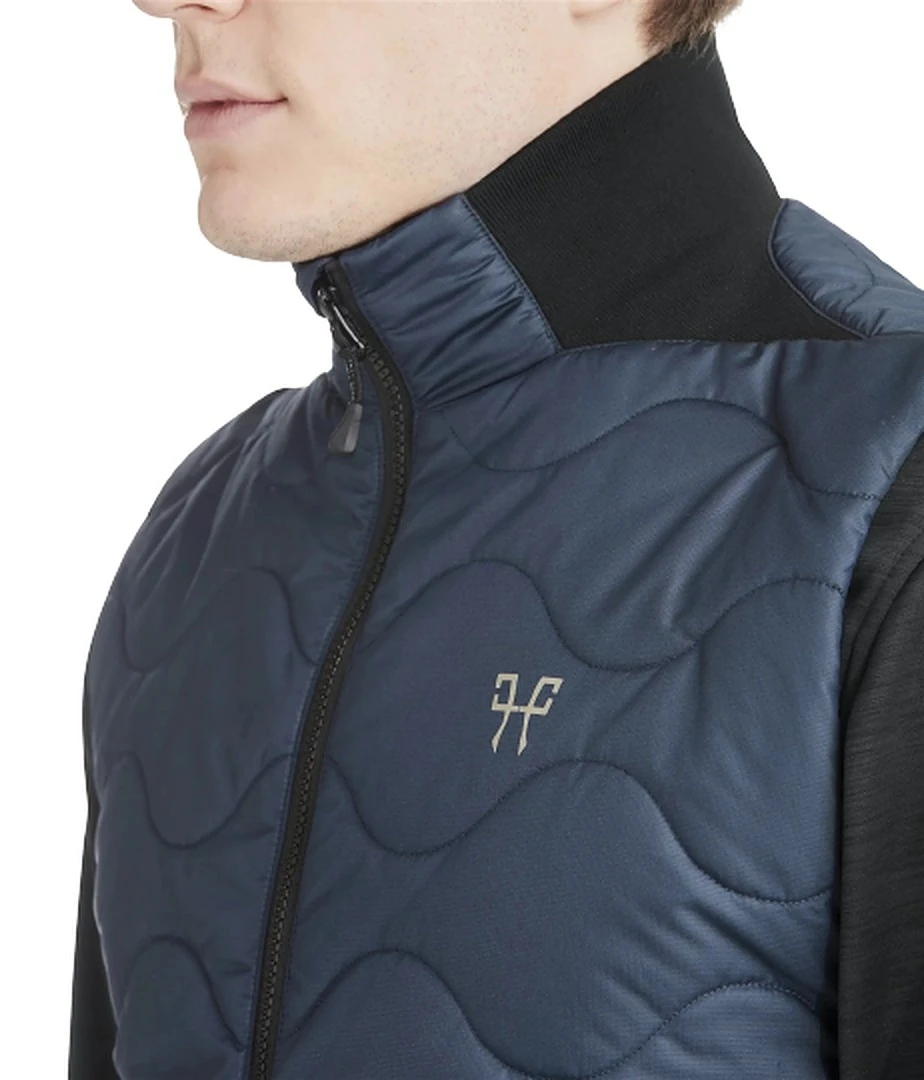 Horse Pilot Rider Heren Bodywarmer Navy - Afbeelding 5