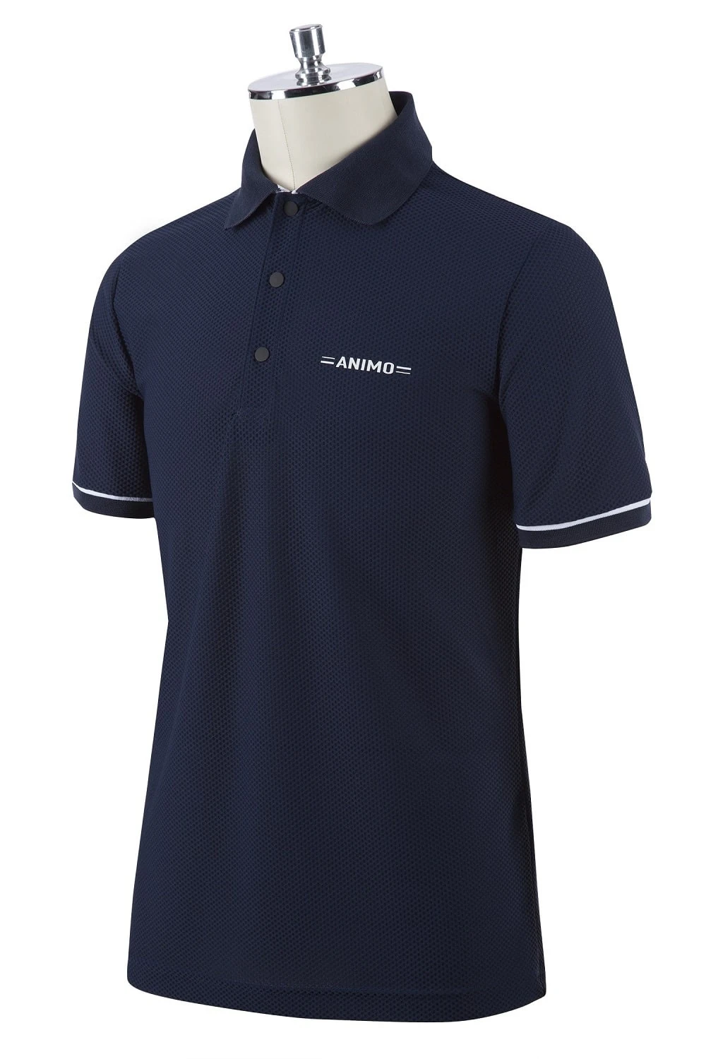 Animo Ariast Heren Poloshirt Navy - Afbeelding 4
