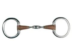 Metal AB Bustrens Dubbel Gebroken Bekleed Met Leder