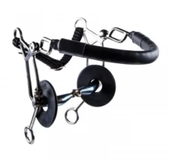 Trust Equestrian Sweet Iron Hackamore Combi Lang Enkel Gebroken