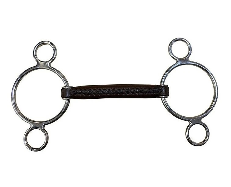 Jump'in 3 Ring Met Leer Bekleed