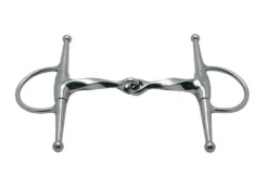 Metal AB Kneveltrens Met Gedraaid Mondstuk - Slow Twist