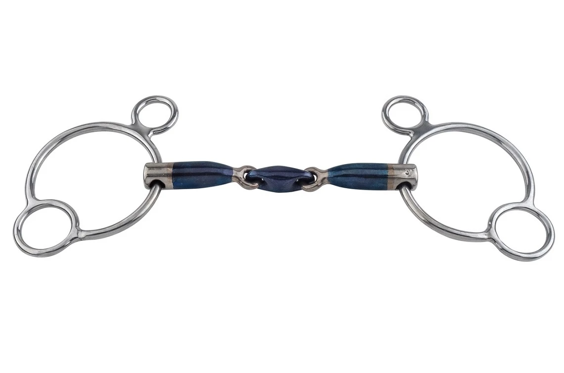 Trust Equestrian Sweet Iron 2½ Ring Dubbel Gebroken