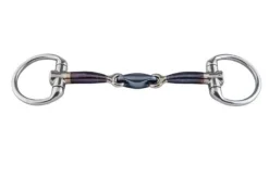 Trust Equestrian Sweet Iron Onderleg Bustrens Dubbel Gebroken 12mm