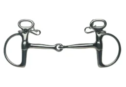 Metal AB Kimblewick Enkel Gebroken 13mm