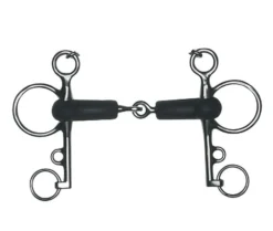 Metal AB Pelham Enkel Gebroken Rubber